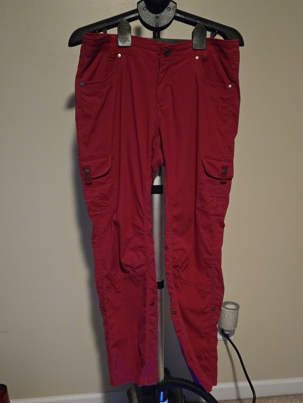 Kuhl Women's Red Cargo Joggers